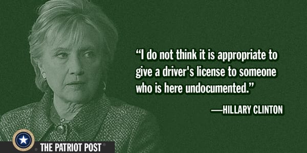 20140618 Hillary Clinton on unaccompanied illegal alien children