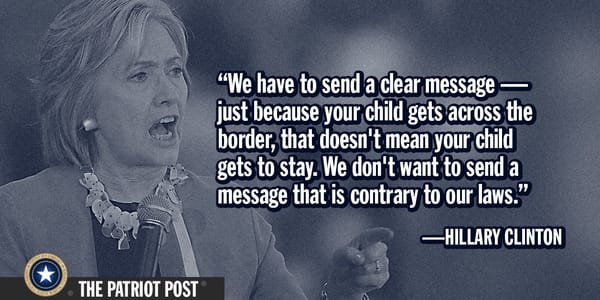 Hillary Clinton on unaccompanied illegal alien children